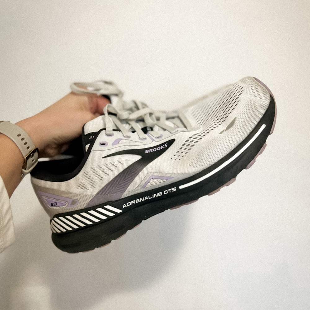 Brooks Women's Adrenaline GTS Running Shoes - Gray and Black